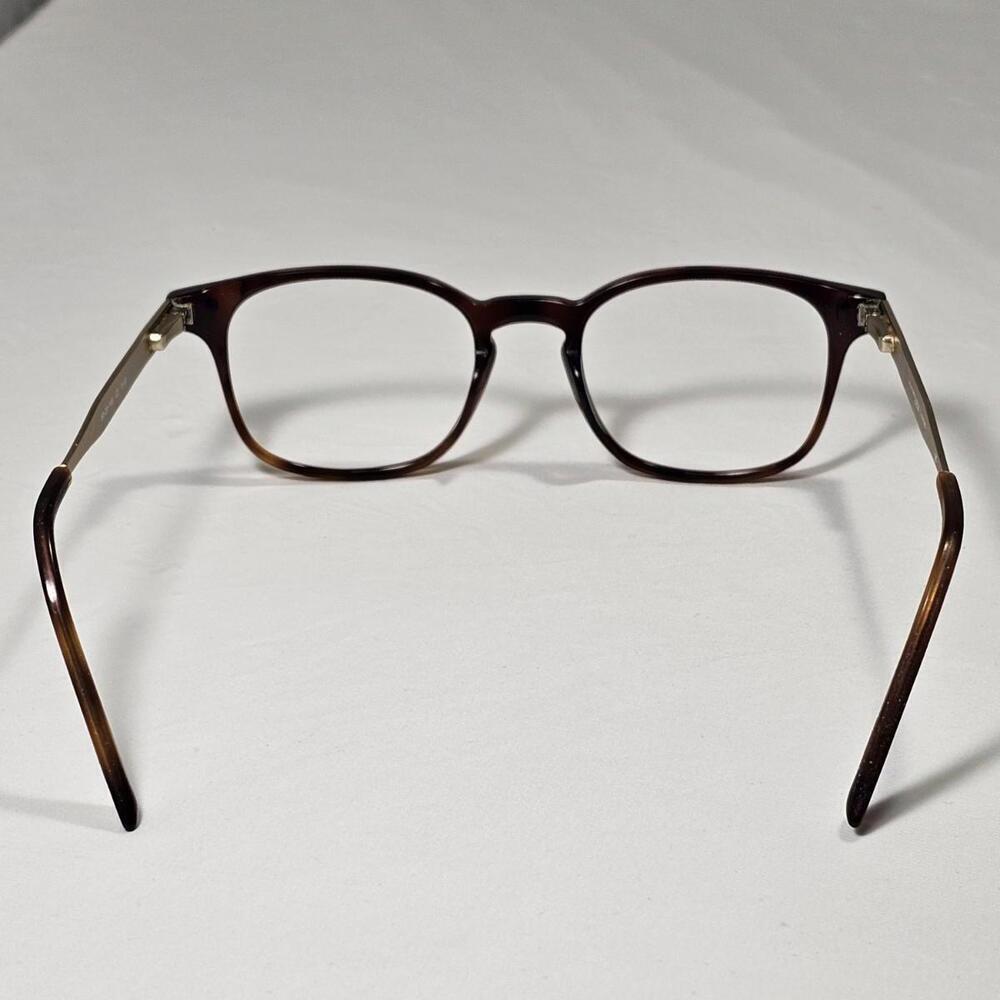 Scott Harris Vintage Europa Tortoise Eyeglasses Square Frames Only 50-20-145 - Picture 4 of 8